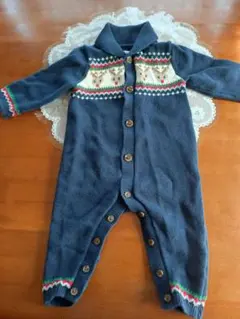 ベビー トップス ネイビー