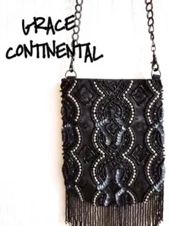 D222203 GRACE CONTINENTAL ビーズ刺繍ショルダーバッグのサムネイル