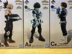 僕のヒーローアカデミア フィギュアセット abc賞 出久　爆豪　轟