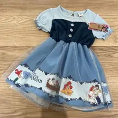 新品　リトシー　リトルマーメイド　アリエル　ワンピース　90