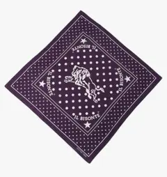 【新品未開封】　イルビゾンテ　バンダナ　ネイビー