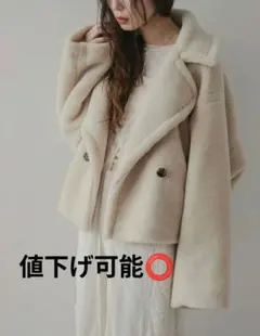 rectangle レクタングル　テディベアショートコート