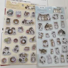 mofusand ぷくっとシール２種類