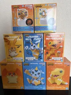 デジモンアドベンチャー フィギュア 8点セット 新品未開封 DXF
