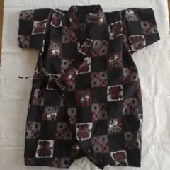 甚平 ベビー甚平80 男の子　ぞうさん