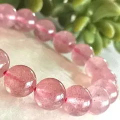 虹‼️新色入荷 花火石 コッパー10mm スーパーセブン ブレスレット 紫 