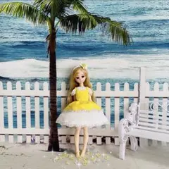 286 ハンドメイド　リカちゃん　服　かき氷