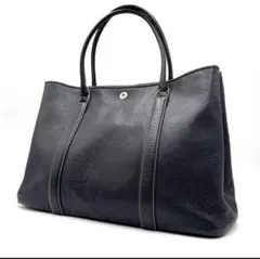 バーニーズニューヨーク トートバッグ ビジネス レザー ブラック A4対応 美品