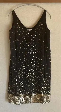 PAULE KA ブラックドレス 38サイズ　シルクのサムネイル
