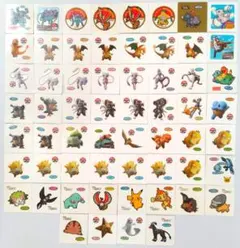 ポケモンパンシール 60枚 まとめ売り 第100弾/10周年/映画公開記念 など