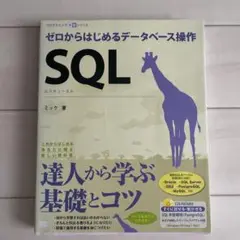 SQL ゼロからはじめるデータベース操作