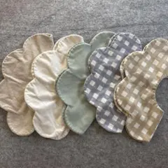 コニー 花形スタイ5枚セット