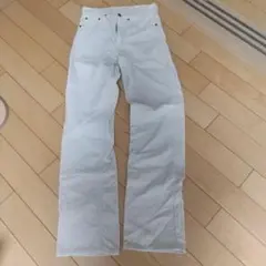 LEVI'S 508 ホワイトデニムパンツ W29 L34