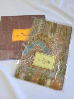 値下げ ETRO シルク ストール ショール スカーフ ペイズリー【未使用】