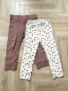 ZARA girl H&M パンツ2枚セット