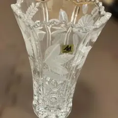 新品】HOUSE&BEST HOYA クリスタルガラス 花瓶 葡萄柄 - メルカリ