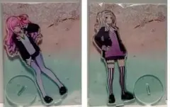 2個セット　ホロライブ　アクスタ　学生　女子高生　ギャル　シオン　ルーナ