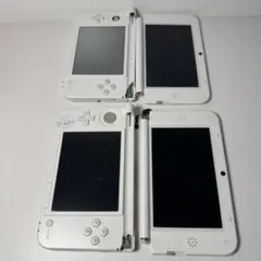 Nintendo 3DS LL WAP-002 ホワイト 2台 ジャンク 部品取