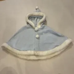 ユミカツラ　ベビーマント フード付き