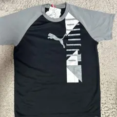 PUMA Tシャツ ブラック/グレー
