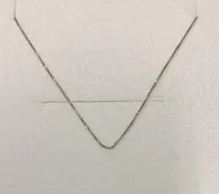 プラチナベネチアンネックレスpt 850 45cmスライドピン