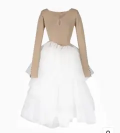 【ブランドタグ付き】Bibiy. チュールロングワンピース　Bibiy DELP BIBIY. MADE | DELPHINE TULLE DRESS BLACK｜Bibiy.