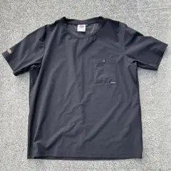 ディッキーズ　ブラック クルーネック Tシャツ
