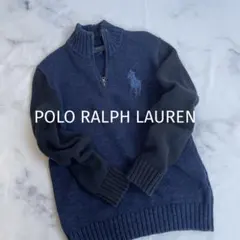 POLO RALPH LAUREN＊ラルフローレン＊ハーフジップ＊ビックポニー