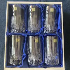 新品未使用　HOYAクリスタル　タンブラー　6個セット