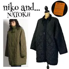 【NATOKii】【F】nikoand... キルティングジャケット レディース