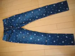 GAP 花柄デニムパンツ　155cm