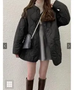 キルト ブルゾン ジャケット アウター