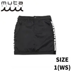 ゴルフ スカート レディース ウェア ムータ ソロテックス ストレッチ 黒