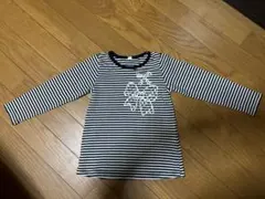 ストライプ柄・長袖カットソー