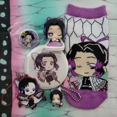 鬼滅の刃 胡蝶しのぶ ストラップ・おねむたん他セット