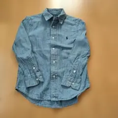 Ralph Lauren デニムブルー 長袖シャツ