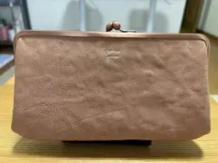 美品 genten ゲンテン がま口長財布