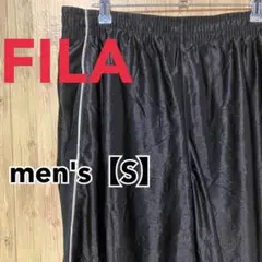 TB18【US輸入】FILA(フィラ)　ショートパンツ【メンズS】ブラック