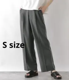 グローバルワーク　ウツクシサイドライン　ワイドパンツ