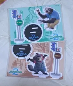ズートピア アクリルスタンド ゲイリー 二ブルズ セット