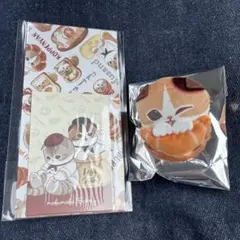 mofusand モフサンド　おかおぬいぐるみバッジ　ポチ袋セット　ノベルティ