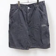 新品 ENNOY DOUBLE KNEE SHORTS 黒 M エンノイ