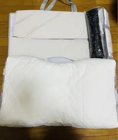 西川　枕　fine smooth 備長炭パイプ　普通　かため　ファインスムーズ