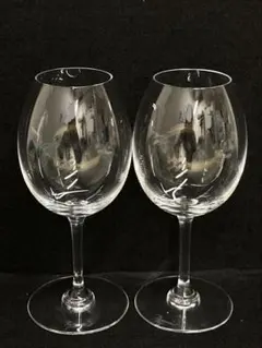 Baccarat クリスタル ワイングラス 2個セット