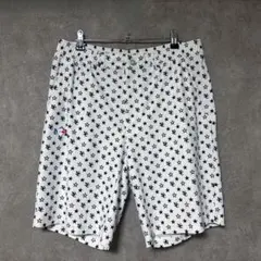 NO COMMENT PARIS ゴルフ ショートパンツ 総柄 XL 白 星柄のサムネイル