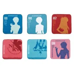一番くじ エヴァンゲリオン F賞 ハンドタオル6種