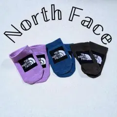 North Face ベビー靴下 3足セット