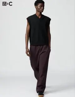 UNIQLO C ユニクロ スウェットワイドパンツ Mサイズ 美品