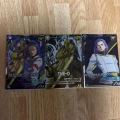 ガンダムアーセナルベース パプテマス・シロッコ THE-O 3枚セット