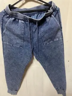 GU デニム風ジョガーパンツ